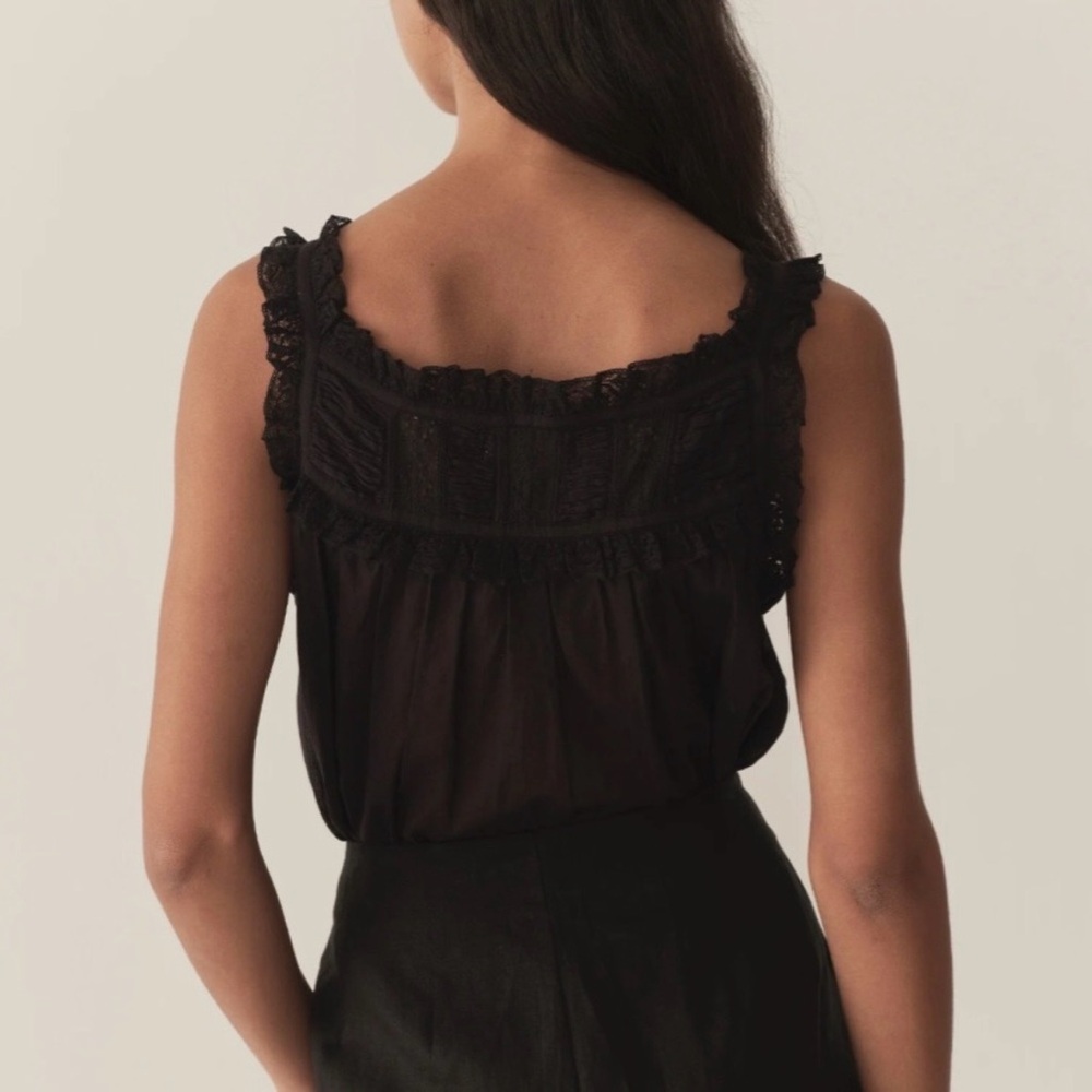 Dôen Fidella Black Tank Top - Picture 2 of 7